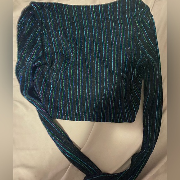 Forever 21 Sparkle Crop Top - Picture 3 of 3